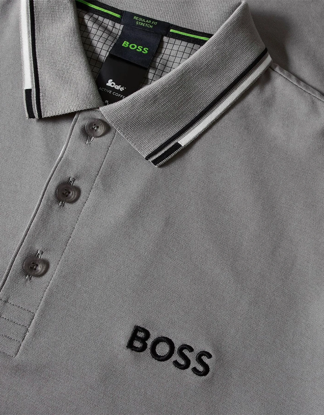 Wordmark Collared Neck Short Sleeve Regular Fit Shirt