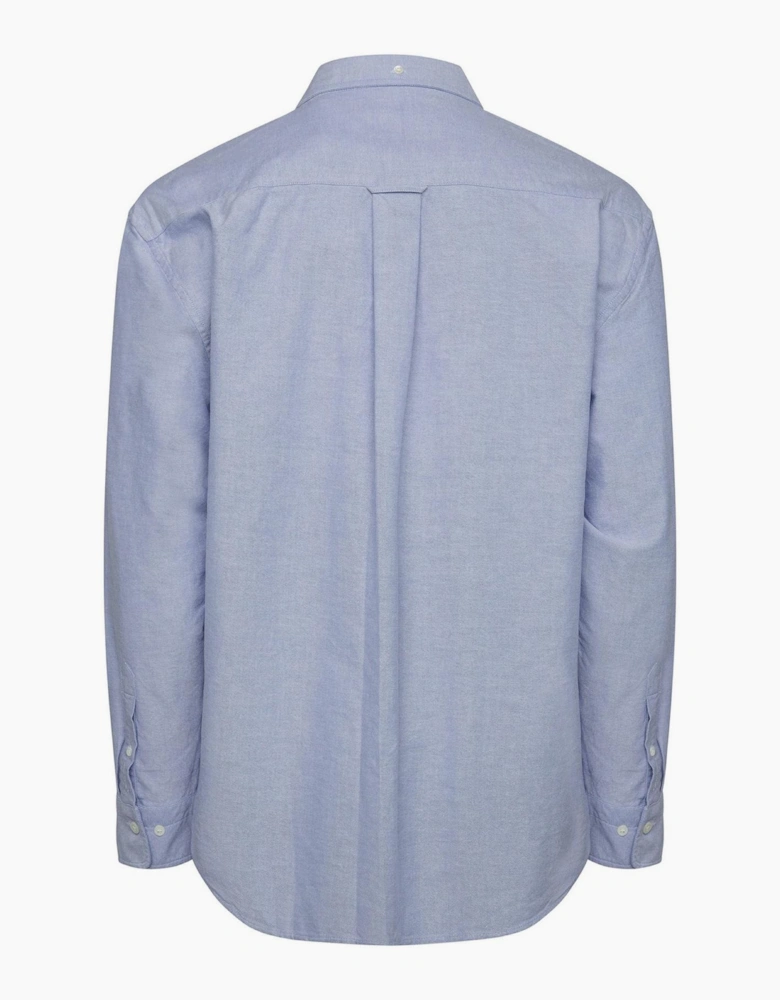 Button Down Collar Long Sleeve Shirt with Chest Pocket