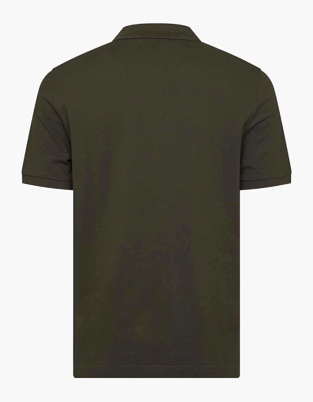 Collared Neck Short Sleeve Polo Shirt
