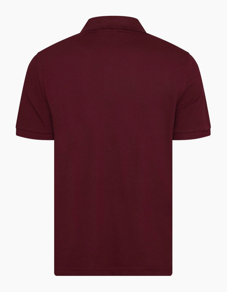 Collared Neck Short Sleeve Polo Shirt
