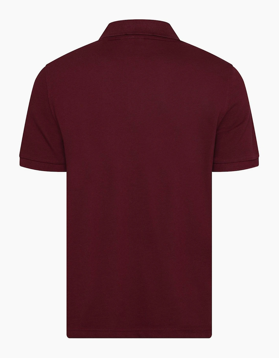Collared Neck Short Sleeve Polo Shirt