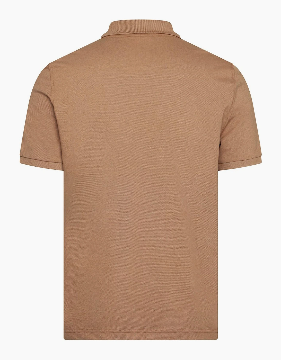 Collared Neck Short Sleeve Polo Shirt