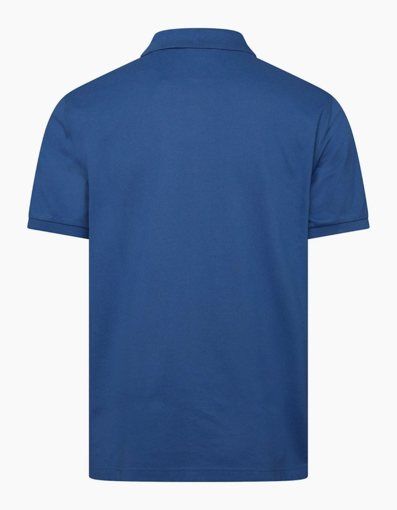 Regular Fit Collared Neck Short Sleeve Top