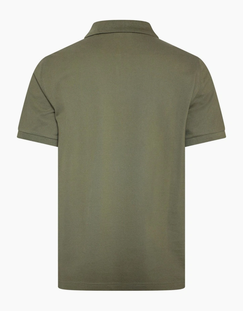 Regular Fit Collared Neck Short Sleeve Top