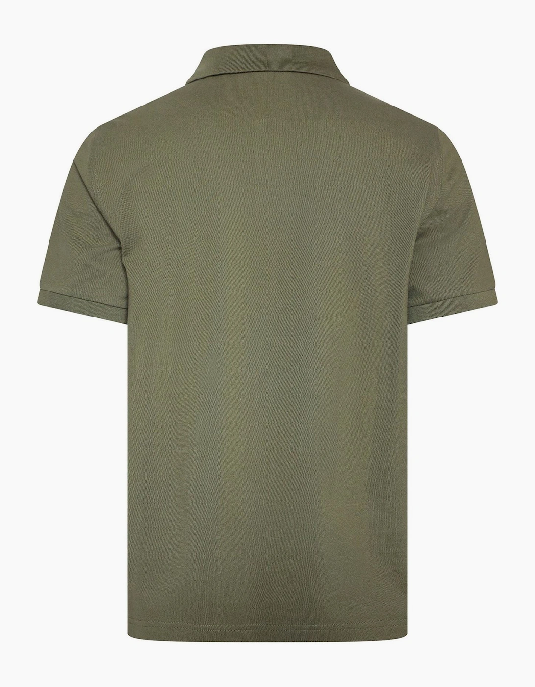 Regular Fit Collared Neck Short Sleeve Top