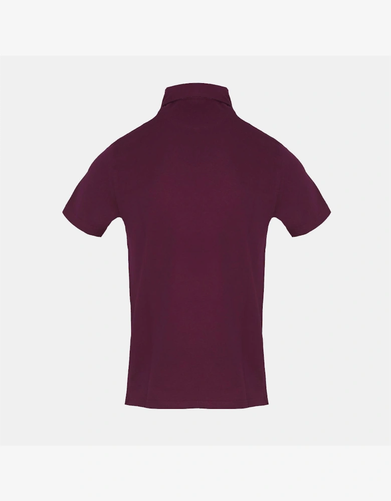 Collared Neck Short Sleeve Polo Shirt