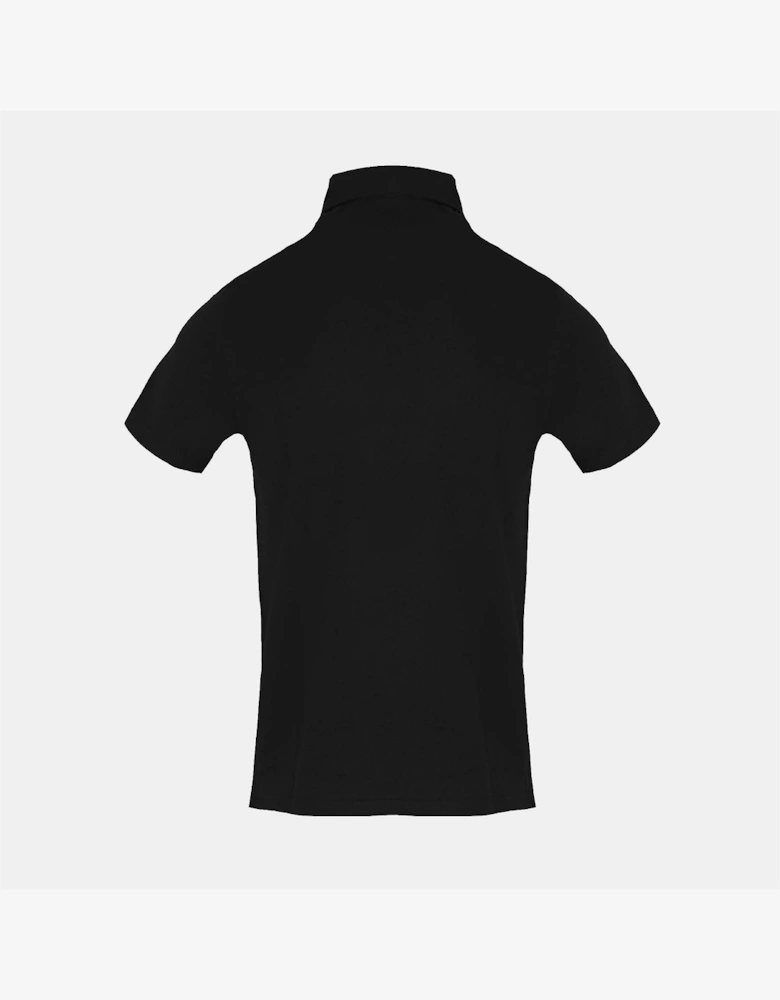 Collared Neck Short Sleeve Polo Shirt
