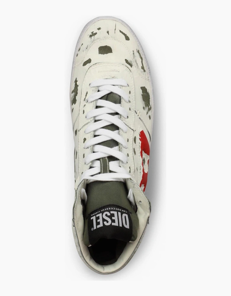 S Leroji Mid High Top Trainers