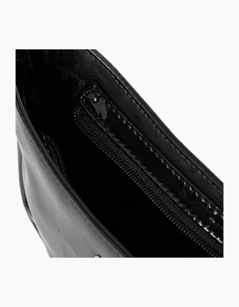 Patent Cat Shoulder Bag