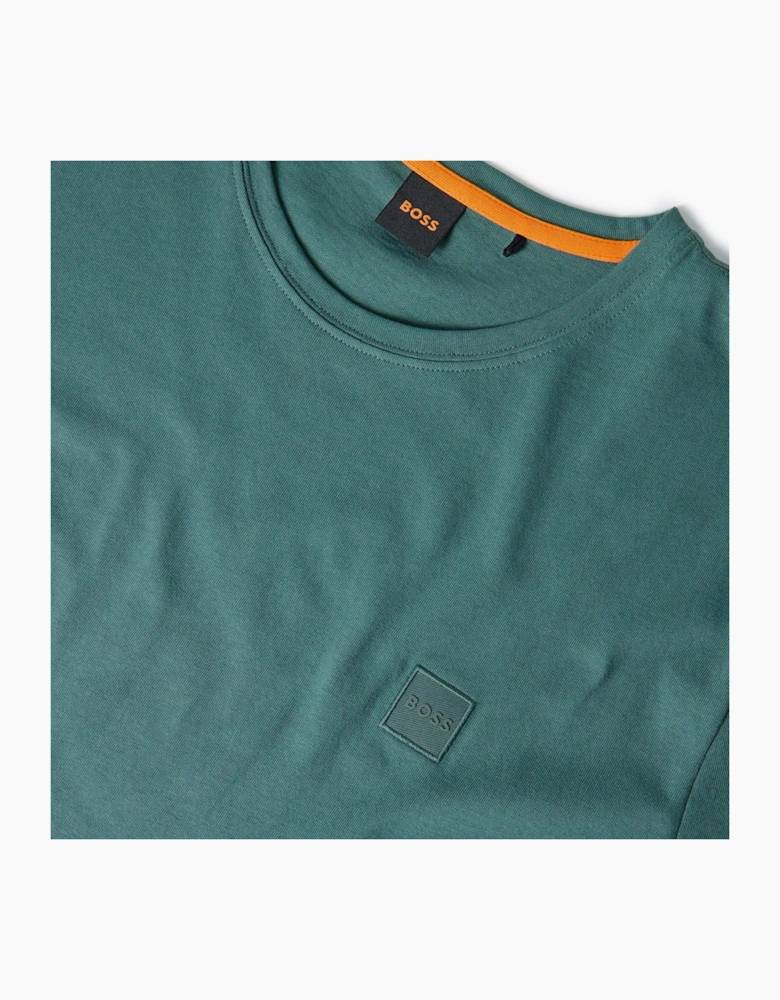 Orange Tales T-Shirt With Logo Patch Premium Cotton