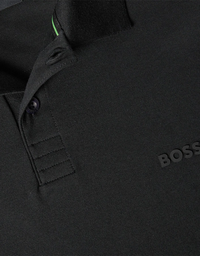 Hbg Paul Polo Contrast Striped Trim Shirt