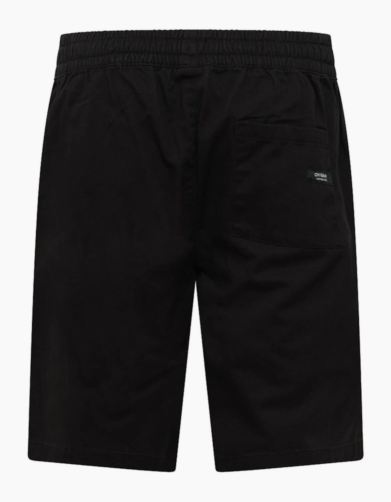 Blansmoore Solid Bermuda Shorts with Elasticated Waistband