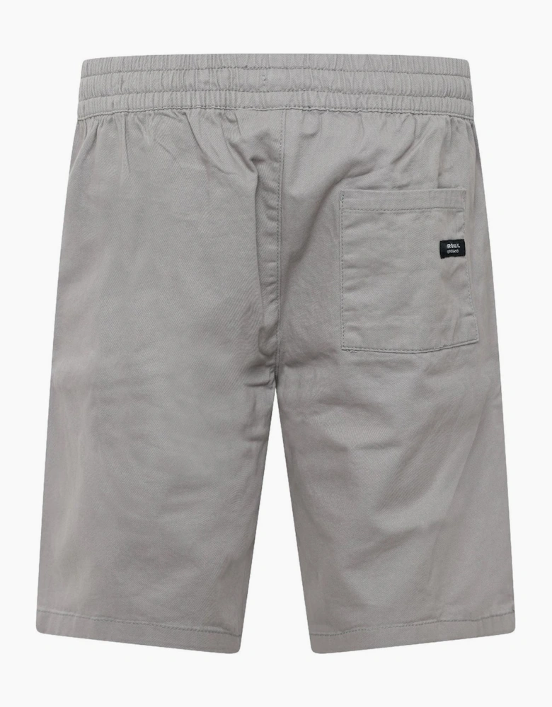 Blansmoore Solid Bermuda Shorts with Elasticated Waistband