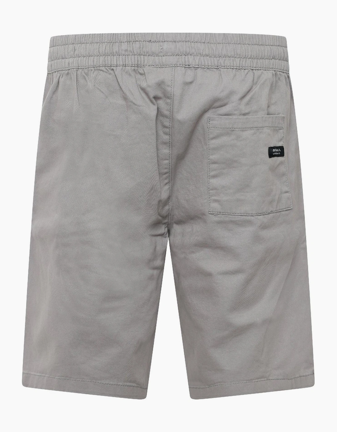 Blansmoore Solid Bermuda Shorts with Elasticated Waistband