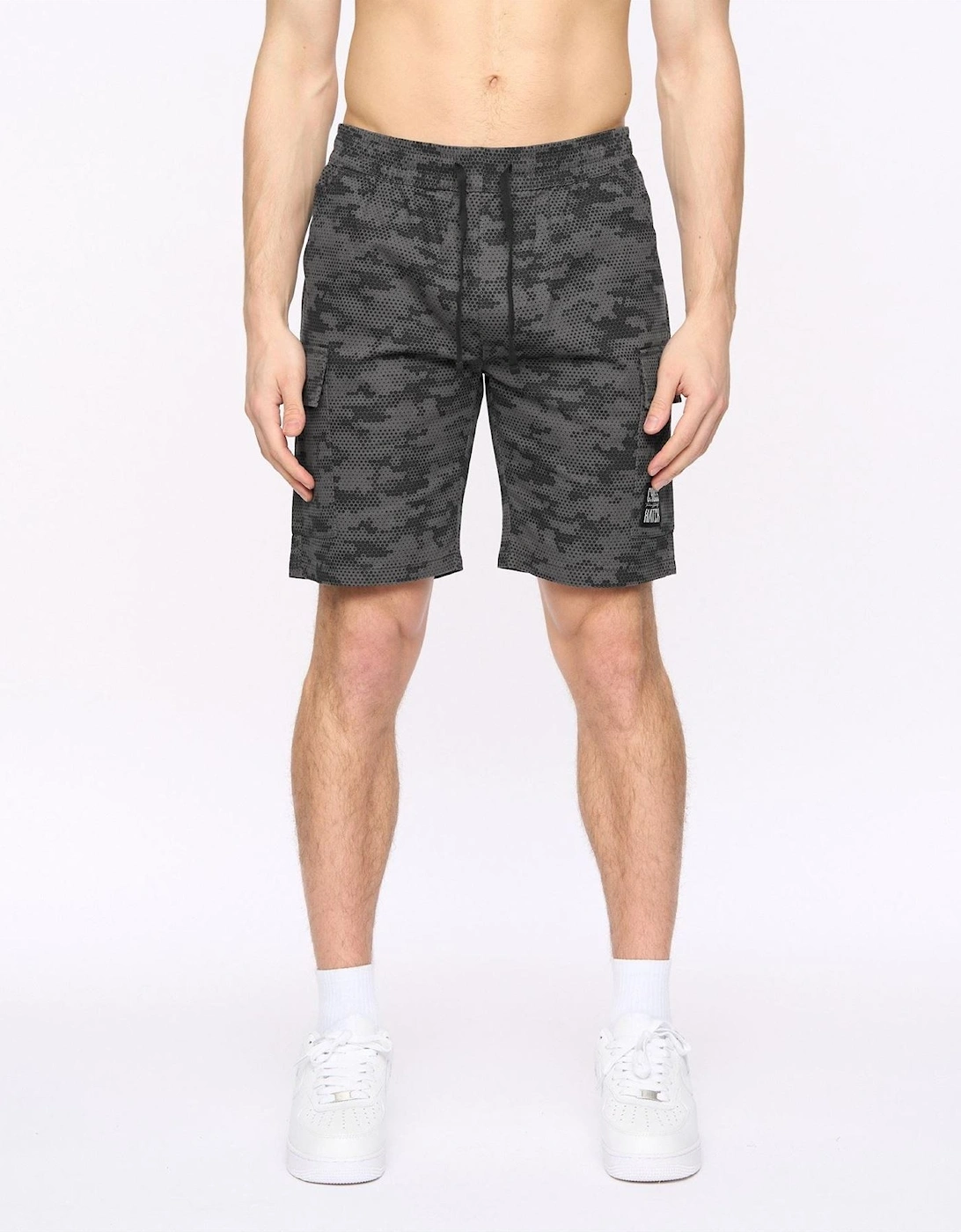 Blansmoore Solid Bermuda Shorts with Elasticated Waistband