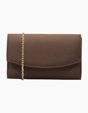 Chocolate Satin Fabr
