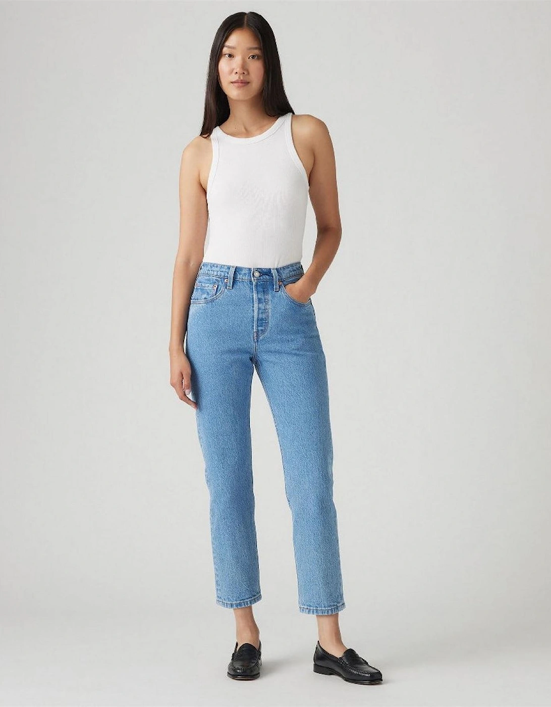 Cropped Jeans