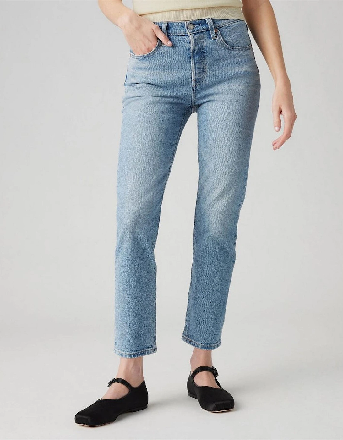 Cropped Jeans