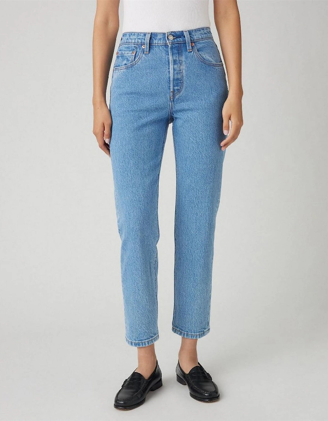 Cropped Jeans