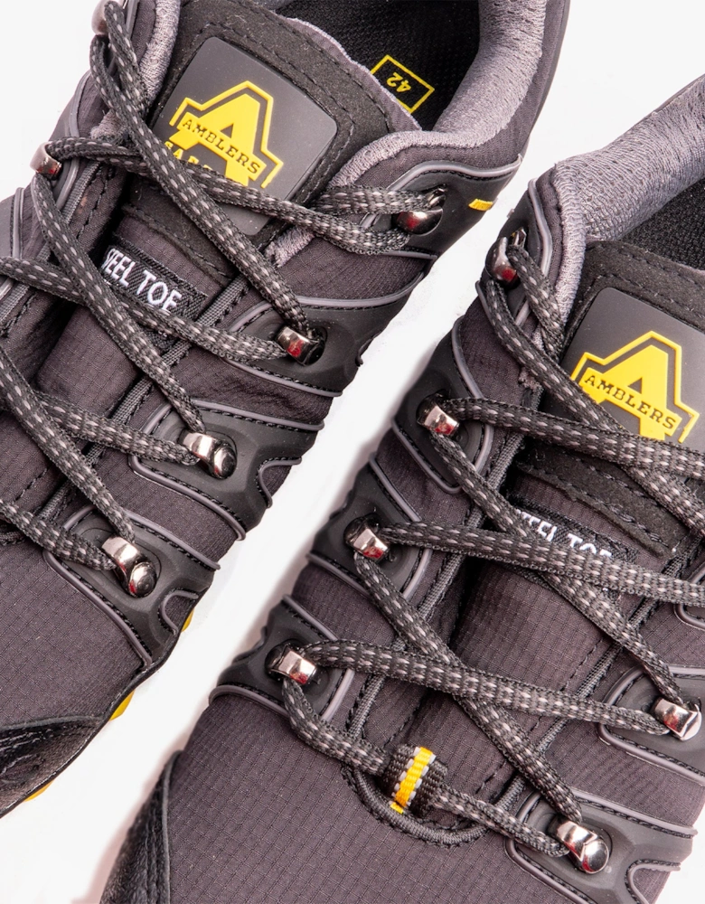 Amblers Safety FS23 Unisex Safety Trainers Black