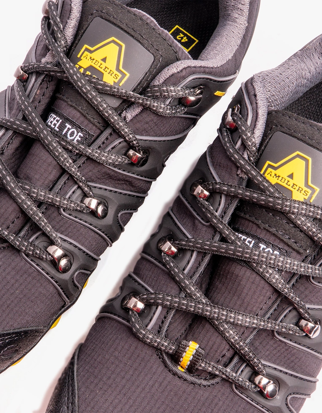 Amblers Safety FS23 Unisex Safety Trainers Black