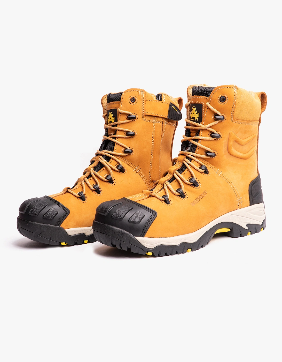Amblers Safety FS998 Mens Leather Safety Boots Honey