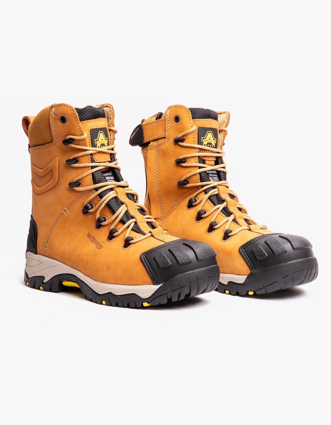Amblers Safety FS998 Mens Leather Safety Boots Honey