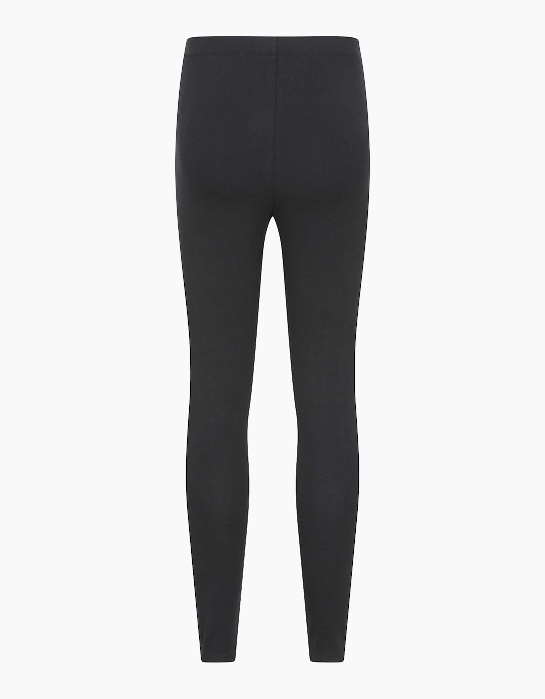 Mountain Warehouse Womens/Ladies Cotton Blend Midweight Leggings (Pack of 2)