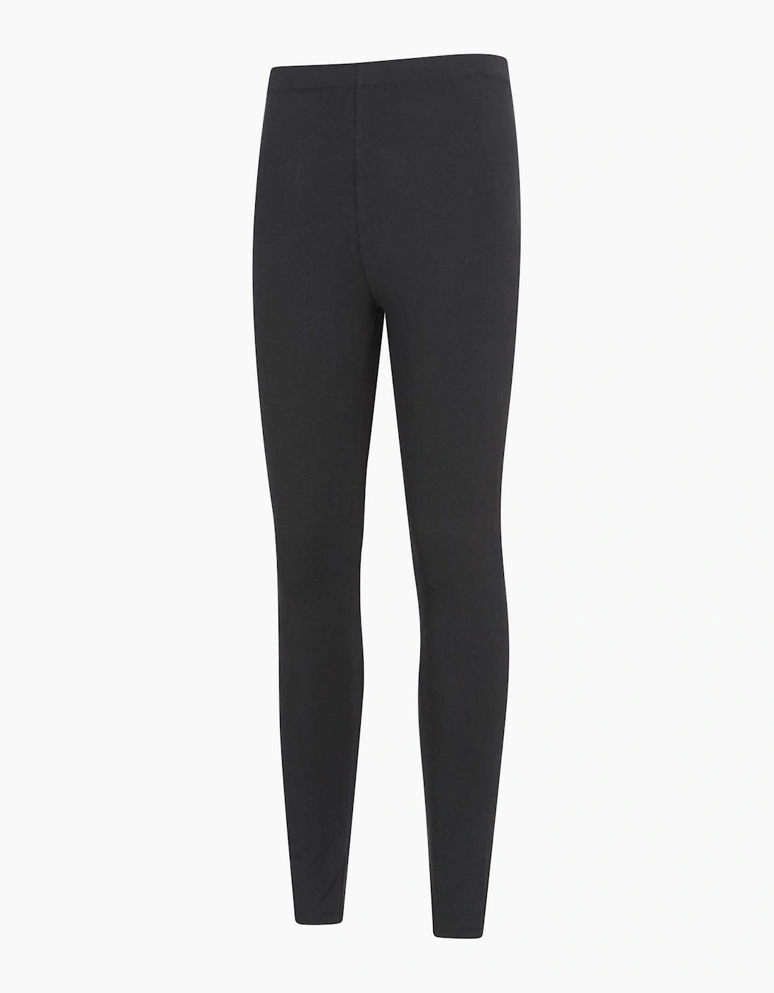 Mountain Warehouse Womens/Ladies Cotton Blend Midweight Leggings (Pack of 2)