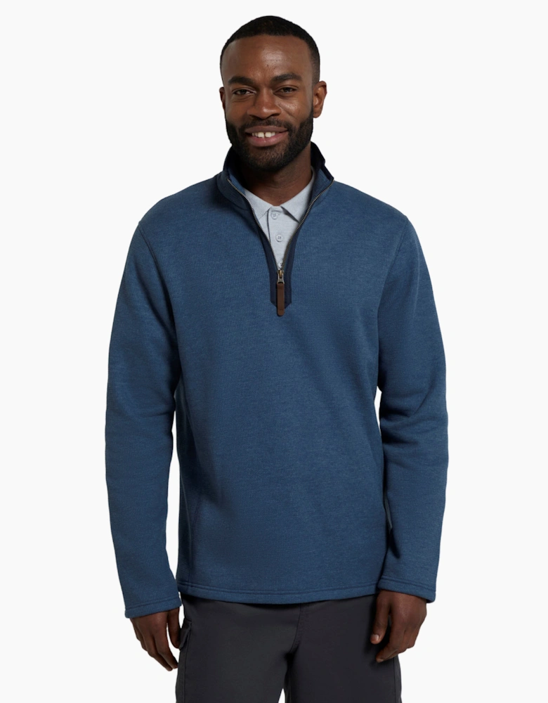 Mountain Warehouse Mens Beta Contrast Zip Top