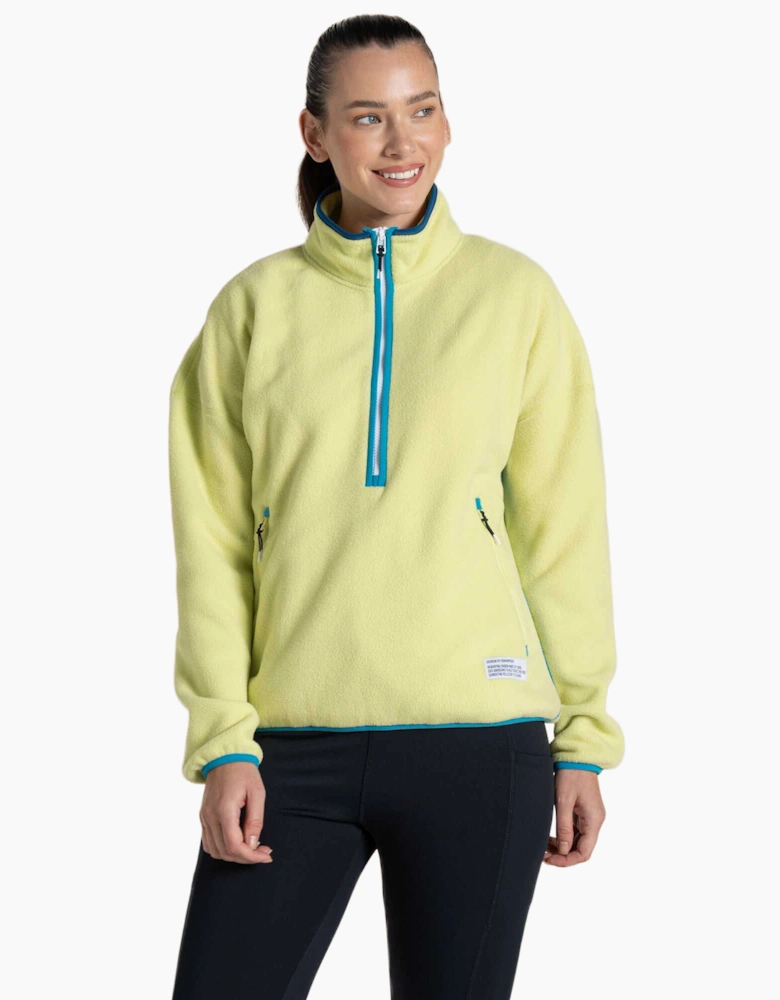 Craghoppers Womens/Ladies CO2 Renu Technology Half Zip Fleece Top