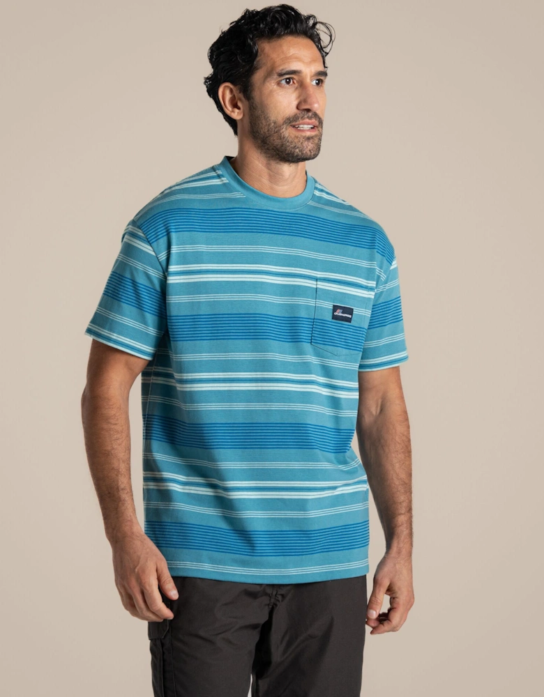 Craghoppers Mens Pointer Striped Short-Sleeved T-Shirt