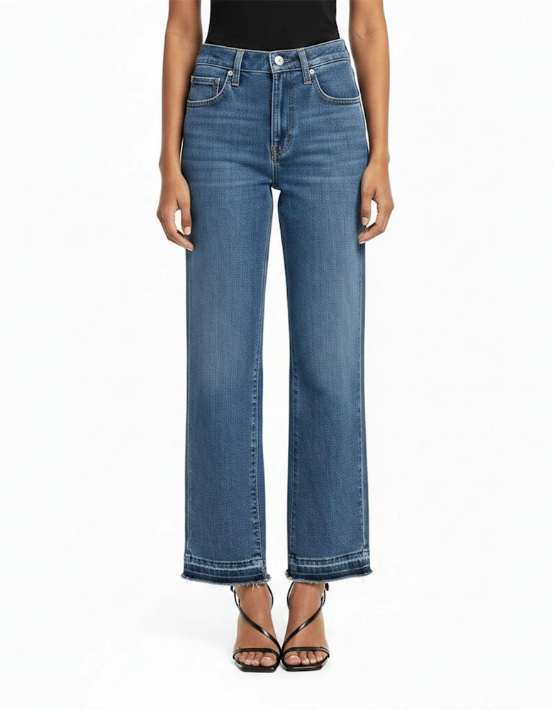 High Rise Straight Leg Jeans