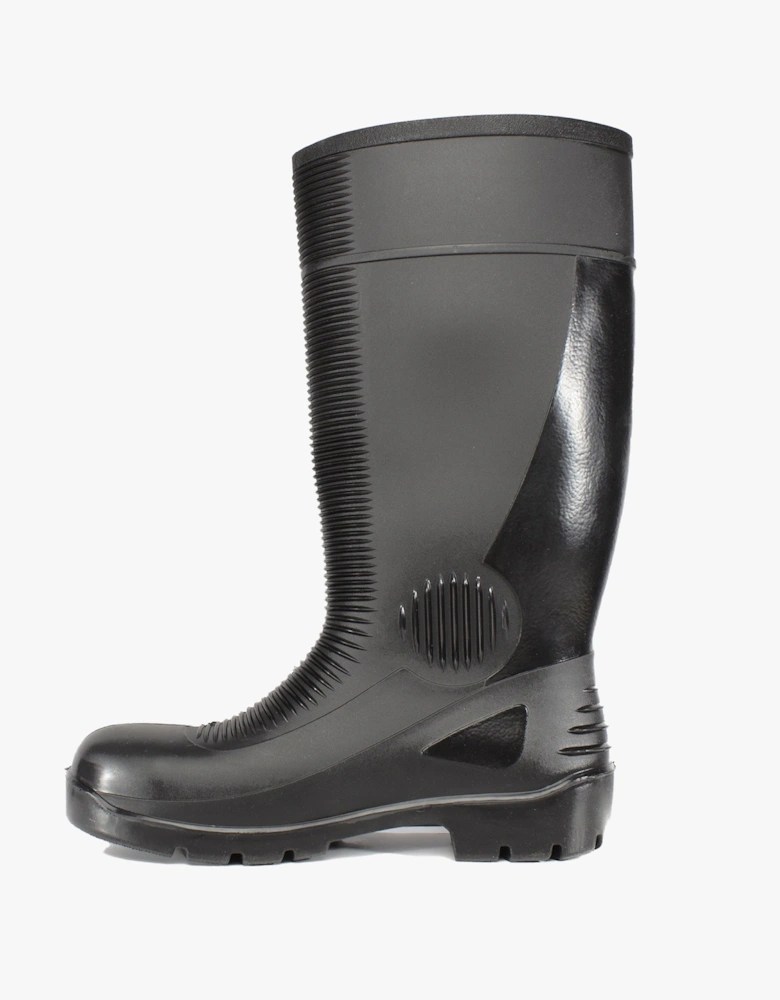 Amblers Safety FS100 Unisex Safety Boots Wellington Black