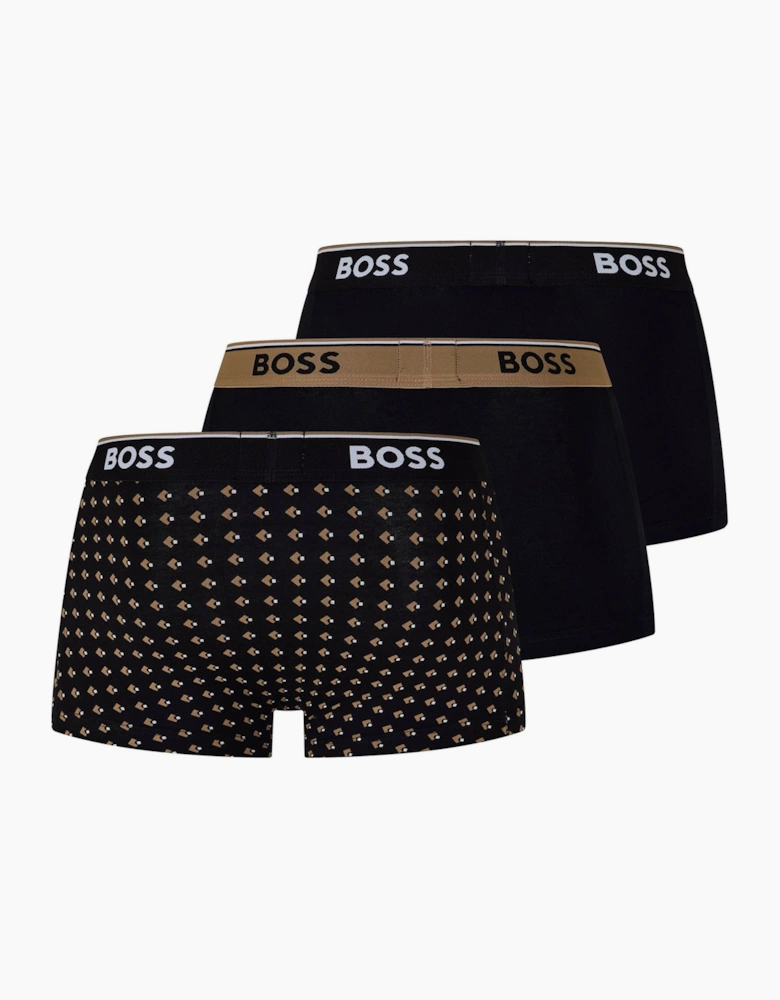 Bodywear 3 Pack Boxer Shorts with Logo Detail