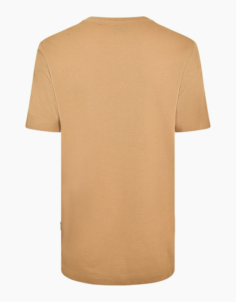 Tiburt Bubble Structure Cotton T-Shirt
