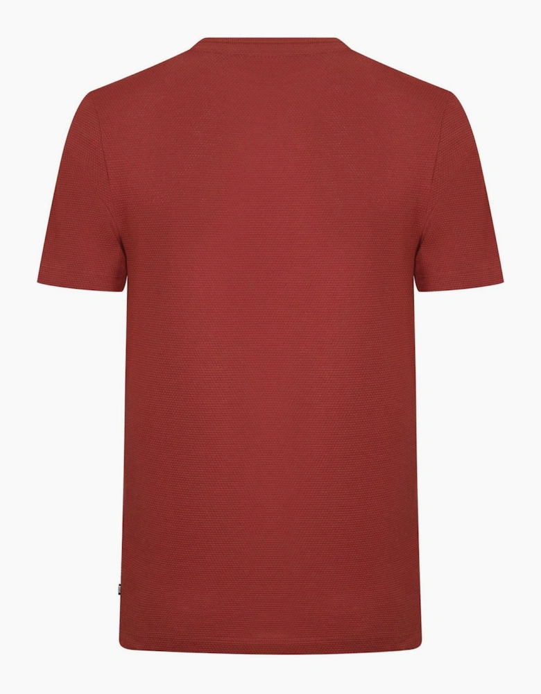 Tiburt Bubble Structure Cotton T-Shirt