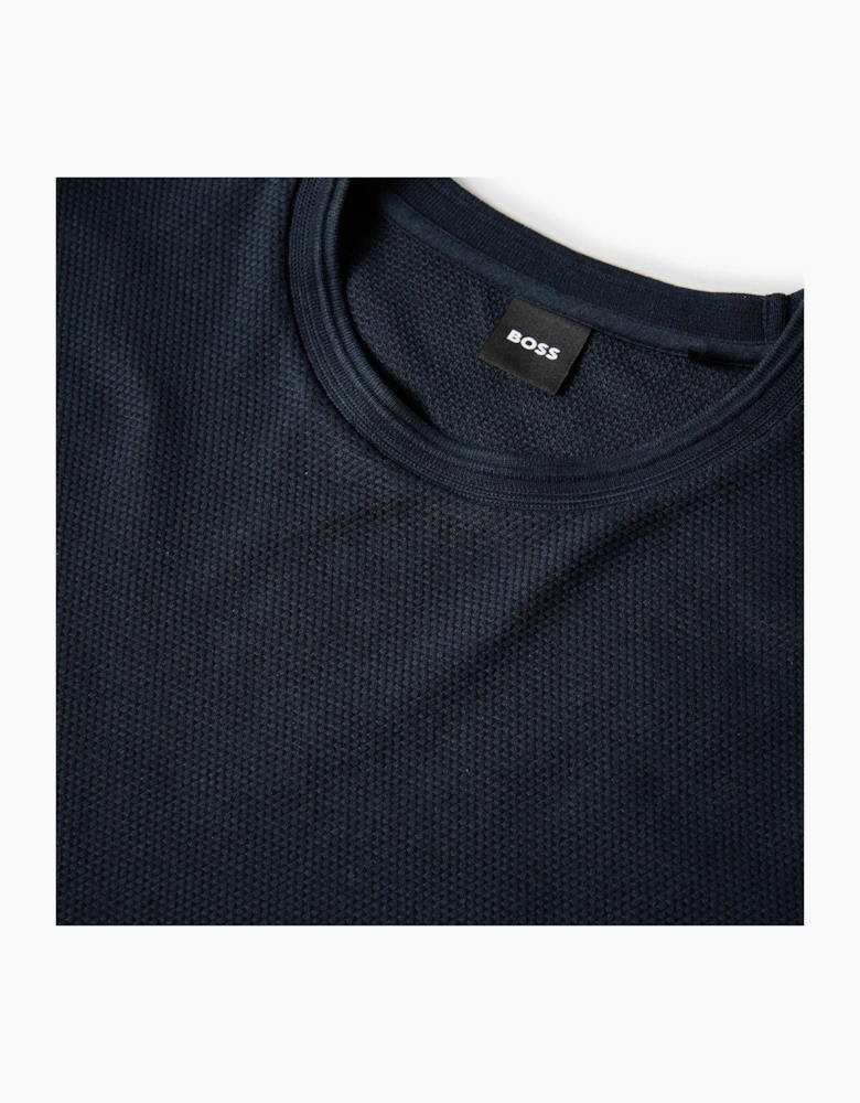 Tiburt Bubble Structure Cotton T-Shirt