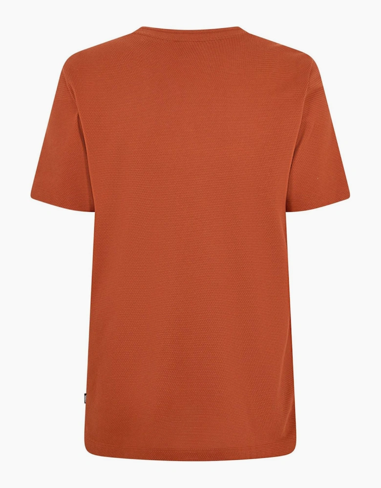 Tiburt Bubble Structure Cotton T-Shirt