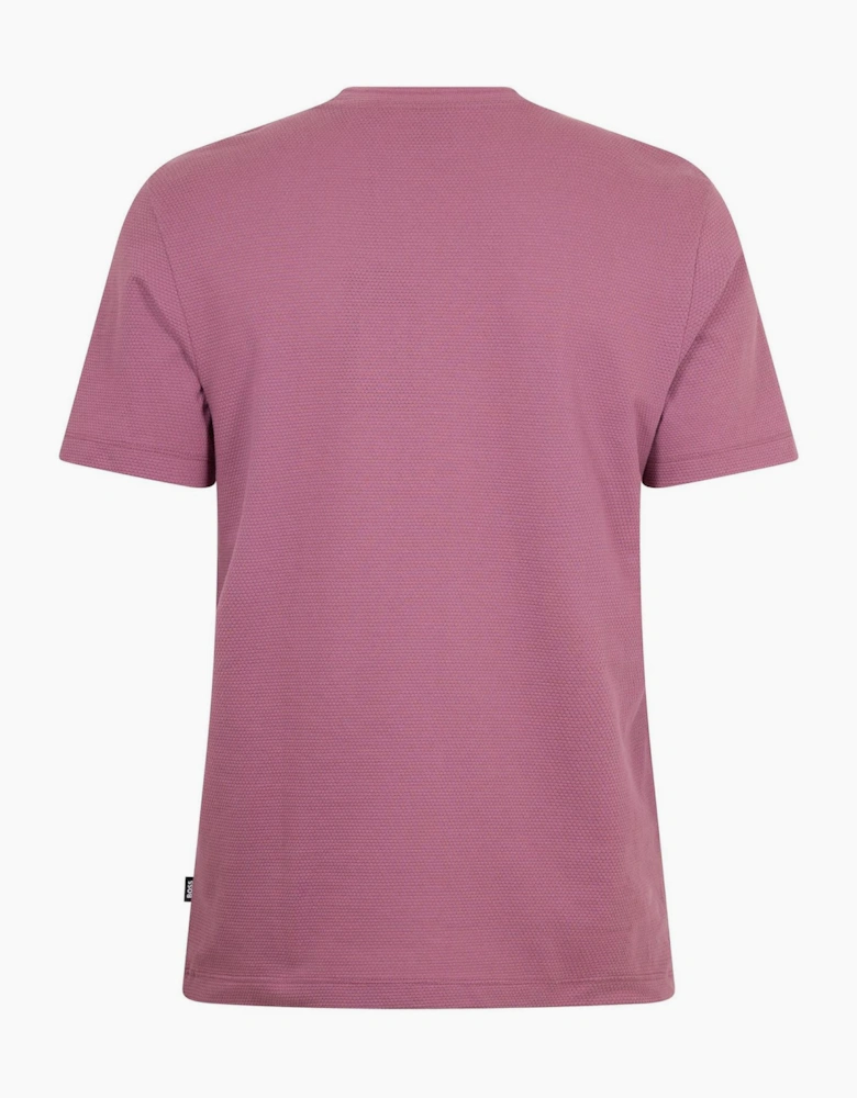Tiburt Bubble Structure Cotton T-Shirt