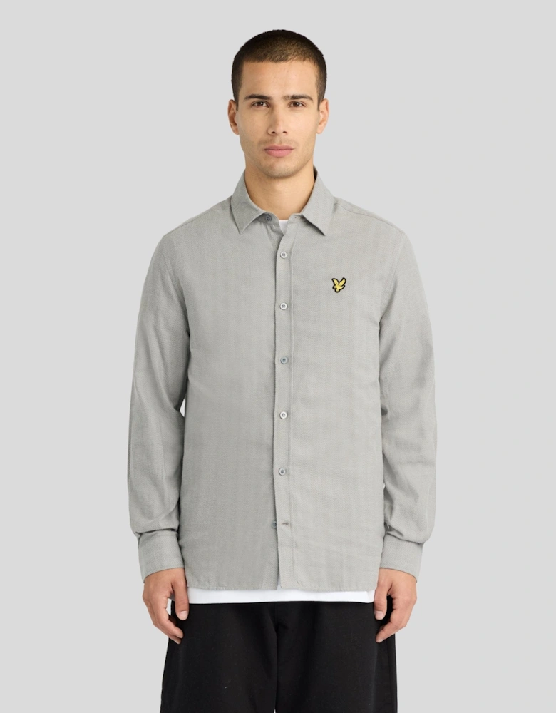 Herringbone Flannel Shirt