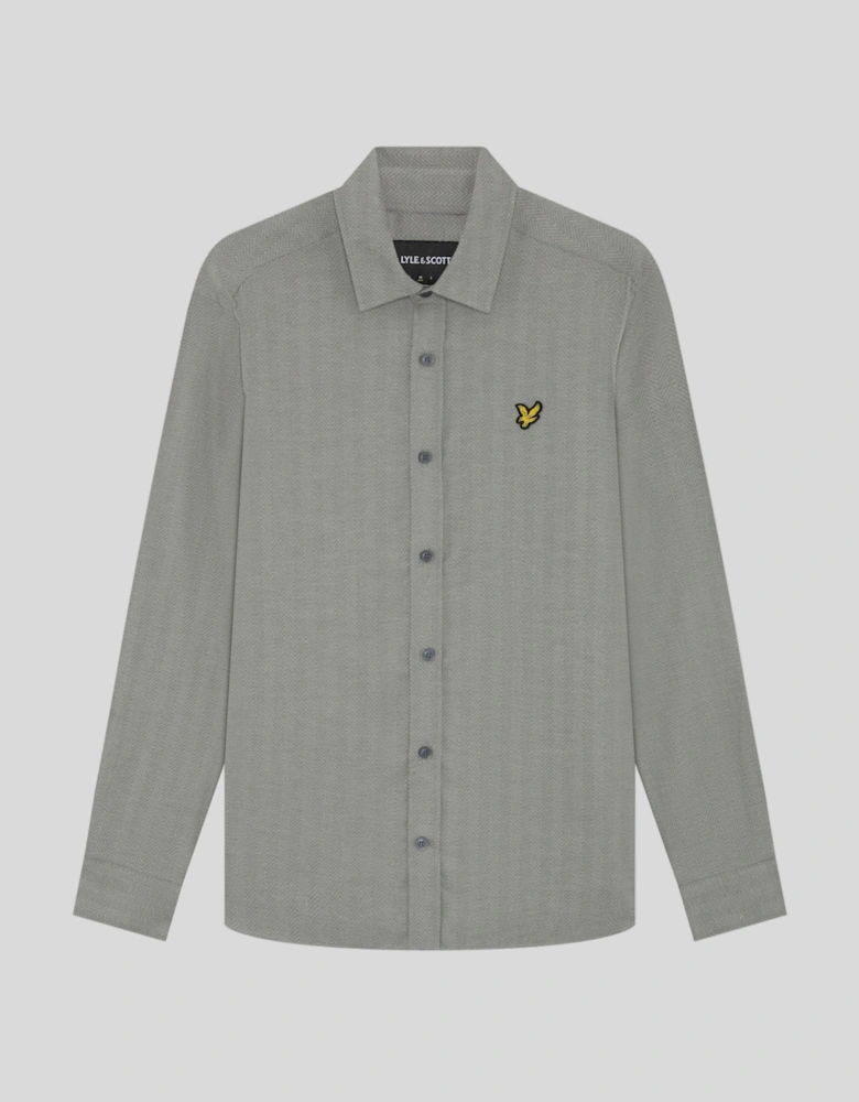 Herringbone Flannel Shirt