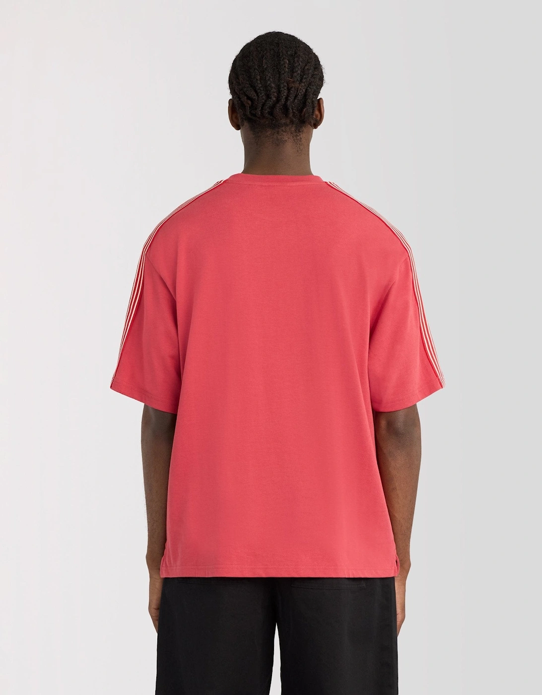 Stripe Taped Cotton T-Shirt
