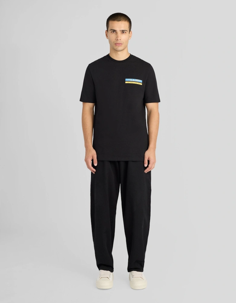 TV Pixel Back Graphic T-Shirt