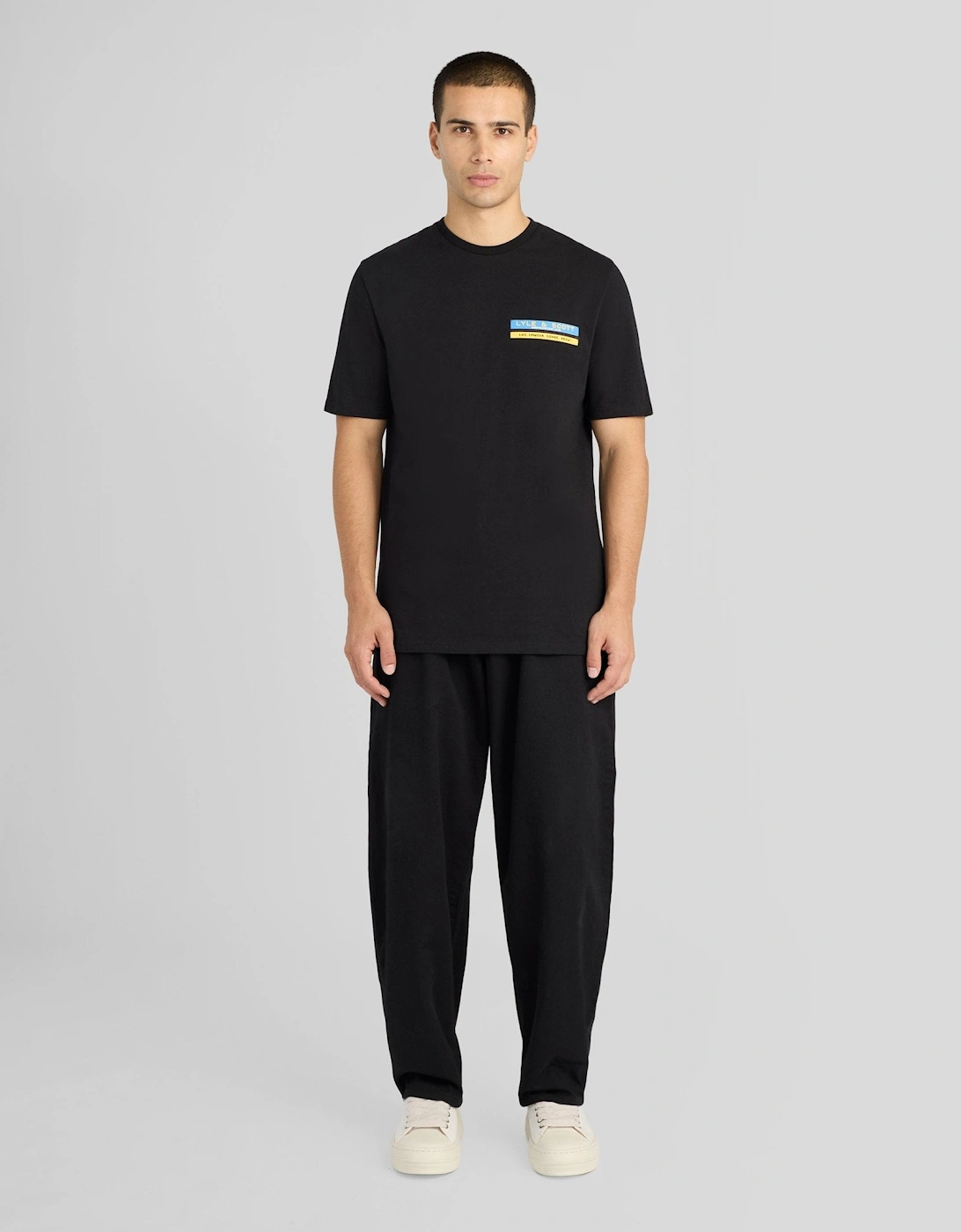 TV Pixel Back Graphic T-Shirt