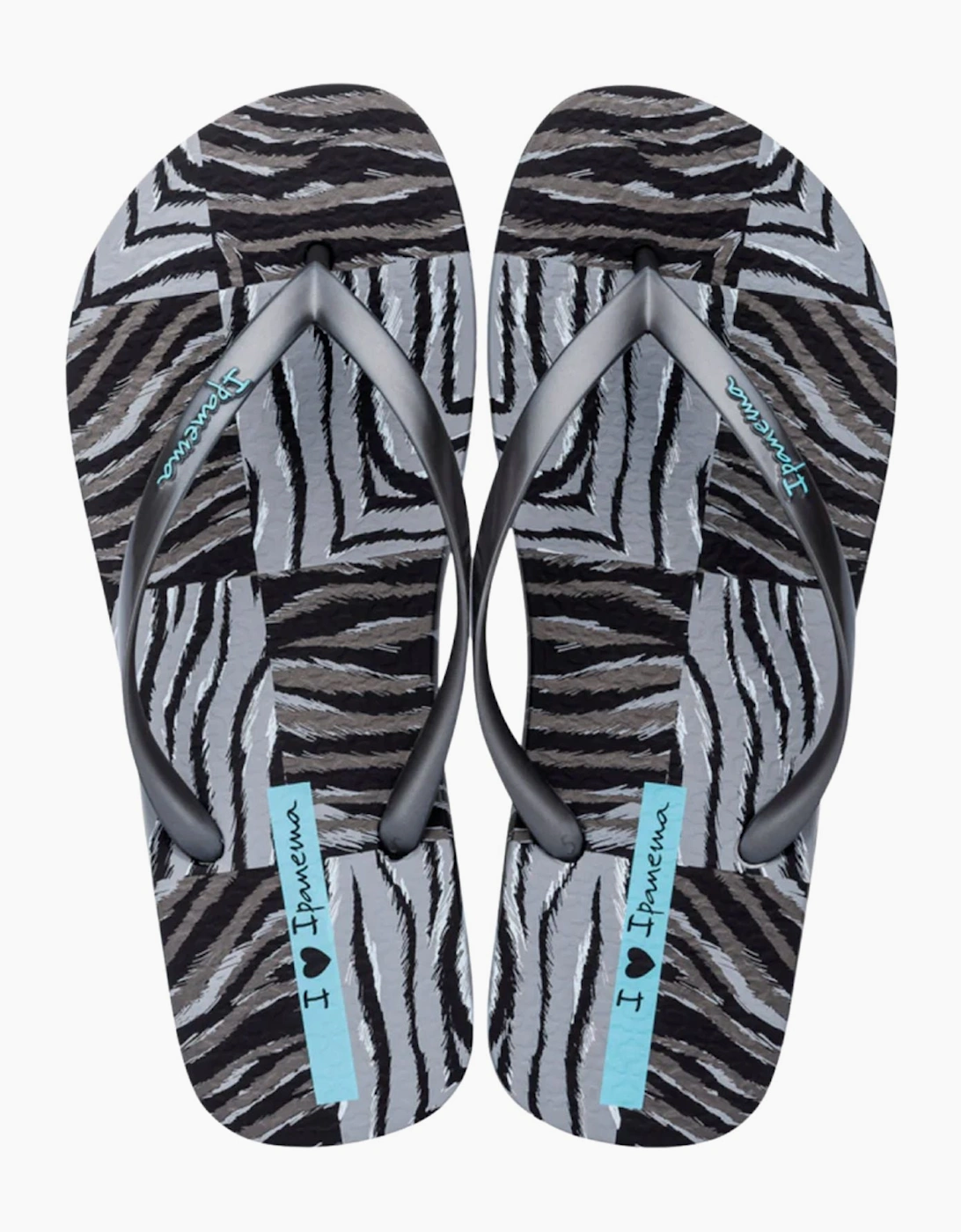 Ipanema Womens Animal Print VII Fem Flip Flops, 2 of 1