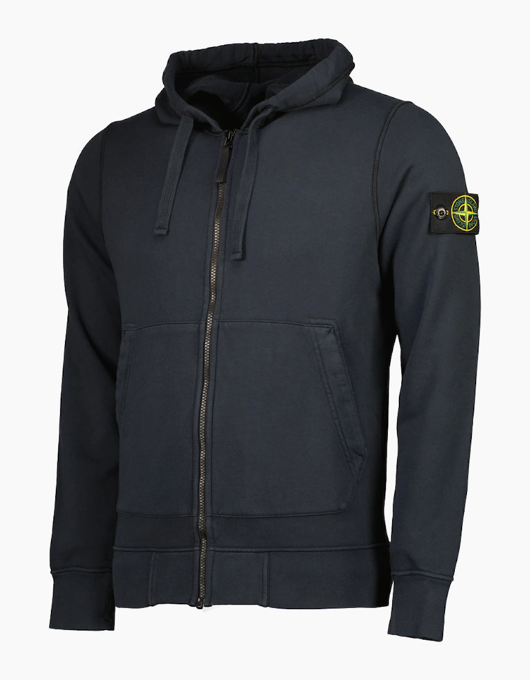 Zip-Up Hooded Fleece Sweatshirt