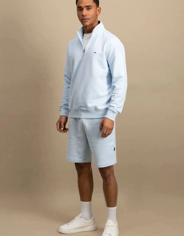 1/4 Zip Cotton Sweat Summer Breeze