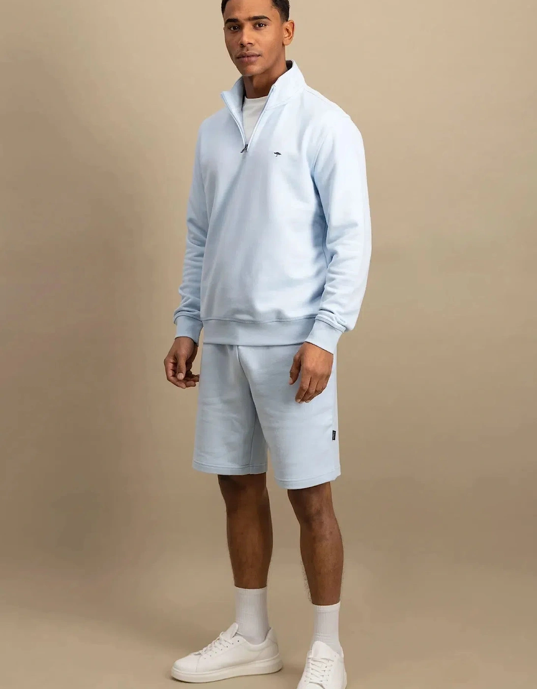 1/4 Zip Cotton Sweat Summer Breeze