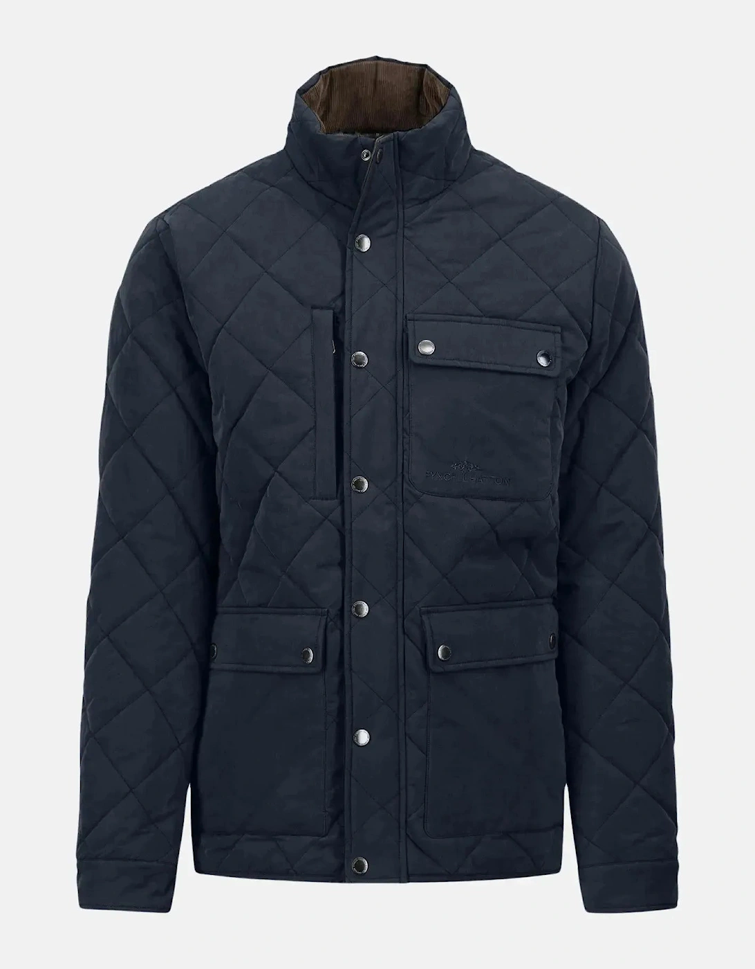Quilted 4 Pocket Field Jacket Dark Navy, 3 of 2